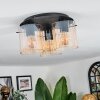 Vireda ceiling light black, 3-light sources