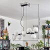 Gastor hanging light, globe light, pendant light white, 10-light sources