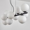 Gastor hanging light, globe light, pendant light white, 10-light sources