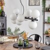 Gastor hanging light, globe light, pendant light white, 10-light sources