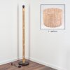 Cavaca floor lamp Ecru, black, 1-light source