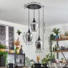 Lutarp hanging light, pendant light black, 3-light sources