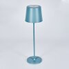 Belece Outdoor table lamp, table lamp LED blue, 1-light source