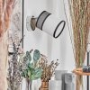 Lundegaard ceiling spotlight, wall light, Wall spotlight chrome, 1-light source