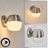 Bramdrupdam outdoor wall light, wall light matt nickel, 1-light source