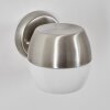 Bramdrupdam outdoor wall light, wall light matt nickel, 1-light source