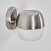 Bramdrupdam outdoor wall light, wall light matt nickel, 1-light source