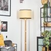 Chellas floor lamp Ecru, black, 1-light source