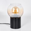 Koyoto globe light, desk lamp, table lamp Amber, clear, 1-light source