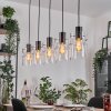 Hasvik hanging light, pendant light black, 5-light sources