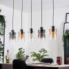 Hasvik hanging light, pendant light black, 5-light sources