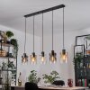 Hasvik hanging light, pendant light black, 5-light sources