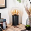 Koyoto globe light, desk lamp, table lamp Amber, clear, 1-light source