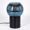 Koyoto globe light, desk lamp, table lamp blue, 1-light source