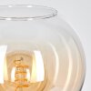 Koyoto globe light, desk lamp, table lamp Amber, clear, 1-light source