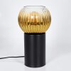 Koyoto globe light, desk lamp, table lamp gold, clear, 1-light source