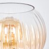 Koyoto globe light, desk lamp, table lamp Amber, clear, 1-light source