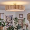 Foggia ceiling light matt nickel, 3-light sources