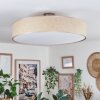 Foggia ceiling light matt nickel, 3-light sources