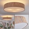 Foggia ceiling light matt nickel, 3-light sources