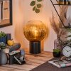 Koyoto globe light, desk lamp, table lamp gold, clear, 1-light source