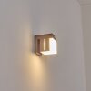 Swanek outdoor wall light, wall light LED rust-coloured, 1-light source, Motion sensor