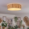 Antillo ceiling light matt nickel, 3-light sources