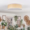 Antillo ceiling light matt nickel, 3-light sources