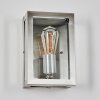 Porsheden outdoor wall light, wall light silver, 1-light source