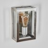 Porsheden outdoor wall light, wall light silver, 1-light source