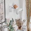 Alyra ceiling spotlight, wall light, wall spotlight white, 1-light source