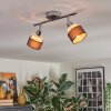 Ailer ceiling light, ceiling spotlight chrome, 2-light sources