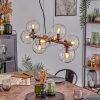 Gastor hanging light, globe light, pendant light clear, 8-light sources