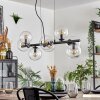 Gastor hanging light, globe light, pendant light clear, 8-light sources