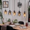 Hasvik hanging light, pendant light black, 5-light sources