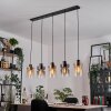 Hasvik hanging light, pendant light black, 5-light sources