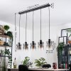 Hasvik hanging light, pendant light black, 5-light sources