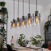 Hasvik hanging light, pendant light black, 5-light sources