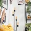 Limmingen floor lamp Light wood, black, 4-light sources