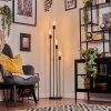 Limmingen floor lamp black, 4-light sources