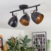 Bjedstrup ceiling light, ceiling spotlight black, 3-light sources