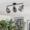 Ennor ceiling light, ceiling spotlight black, 3-light sources