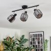 Ennor ceiling light, ceiling spotlight black, 3-light sources