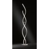 Wofi BONNEY floor lamp LED matt nickel, 1-light source