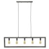 ORANJEWOUD Pendant Light rust-coloured, 5-light sources