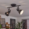 Tita Ceiling Light black, 2-light sources