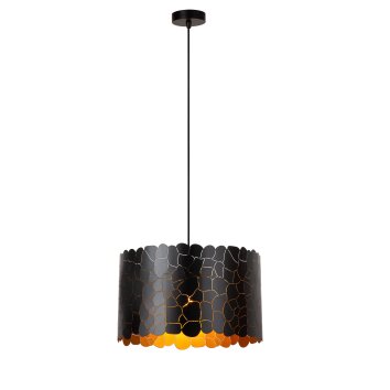 Lucide lights ALMELO pendant light black, 1-light source