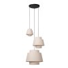 Lucide lights TRIBUTE pendant light black, 3-light sources