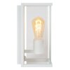 Lucide lights CLAIRE outdoor wall light white, 1-light source, Motion sensor