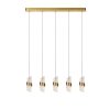 Lucide lights KLIGANDE pendant light LED gold, 5-light sources